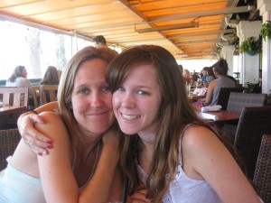 Melodie and daughter